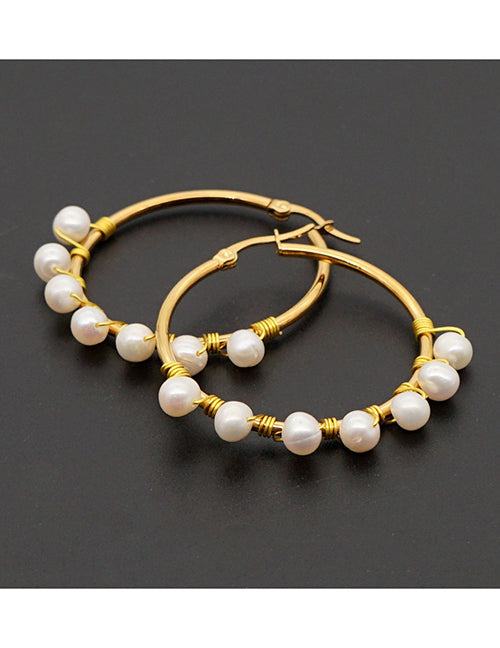 Fly - Pearl Hoops